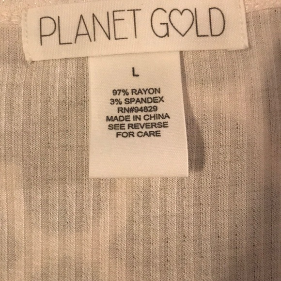 Ruched Sparkle Top NWOT - Picture 5 of 7